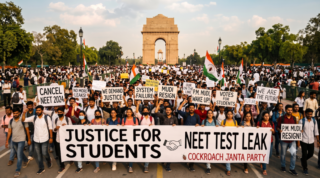 India Student Protest 2026