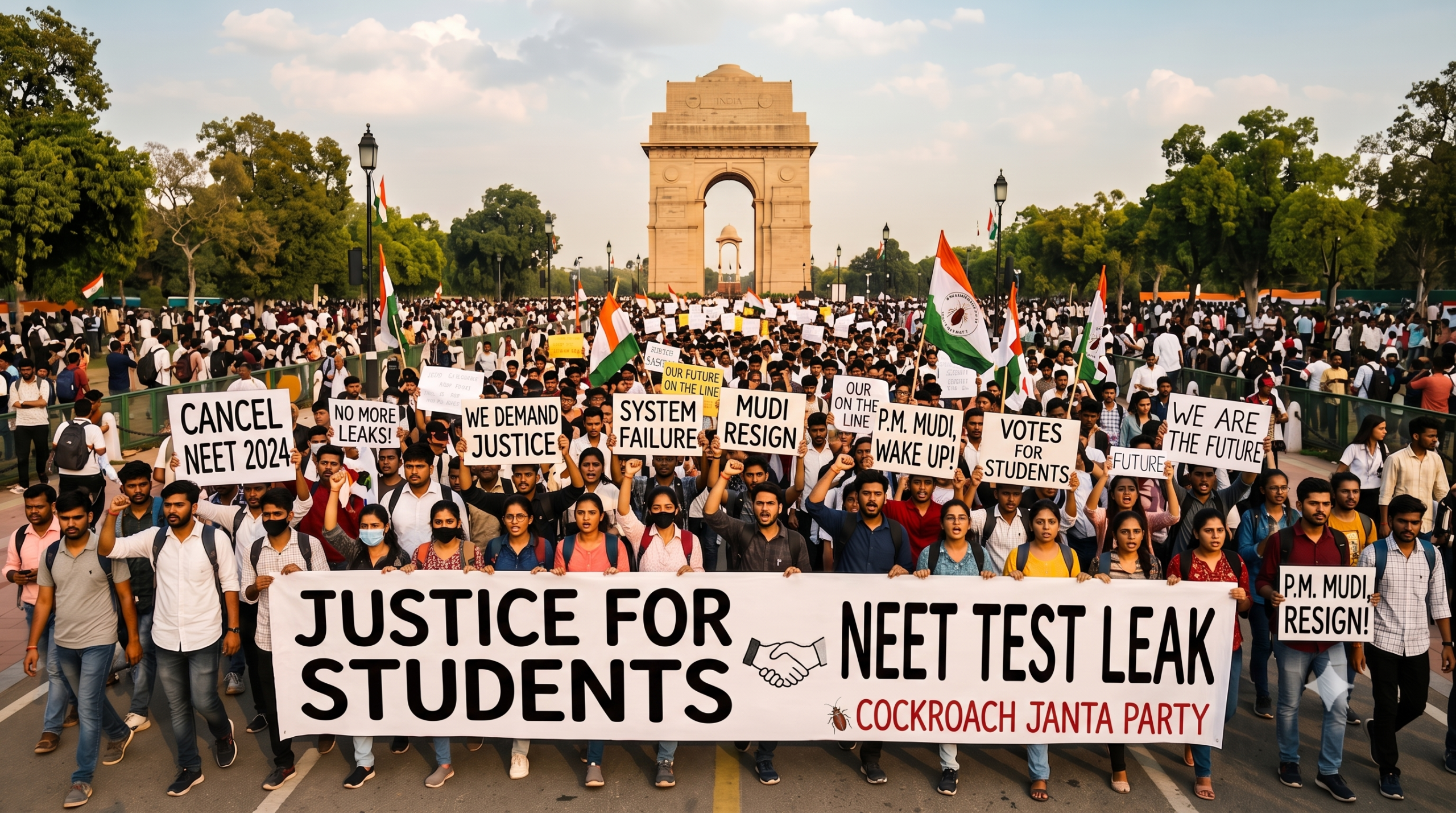 India Student Protest 2026