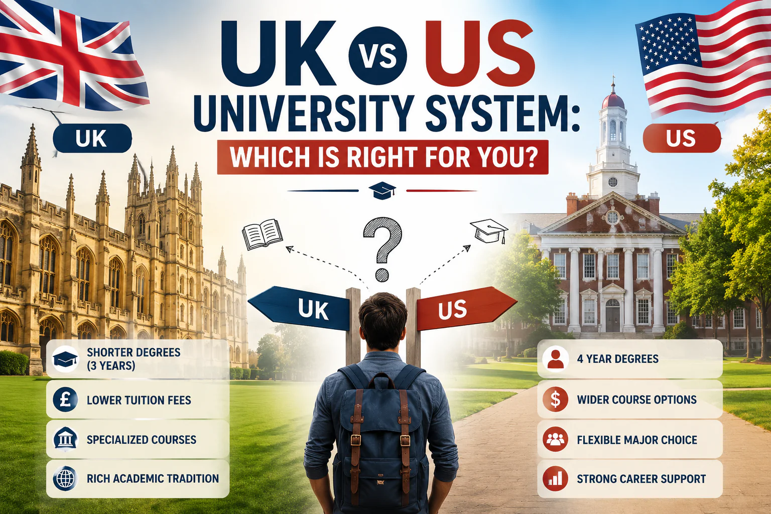 UK vs US university system: which is right for you?