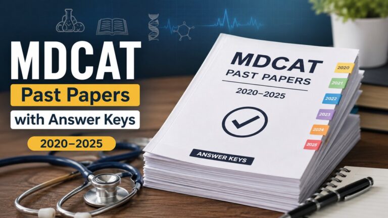 MDCAT Past Papers with Answer Keys