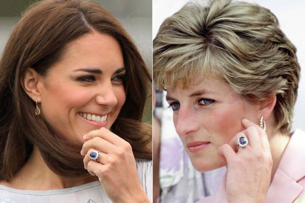 meghan markle princess diana jewelry