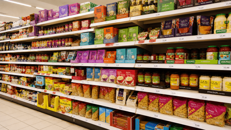 store water and tinned food