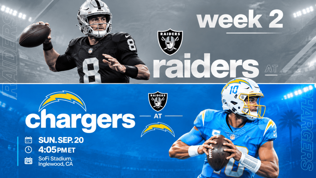 Raiders vs Chargers