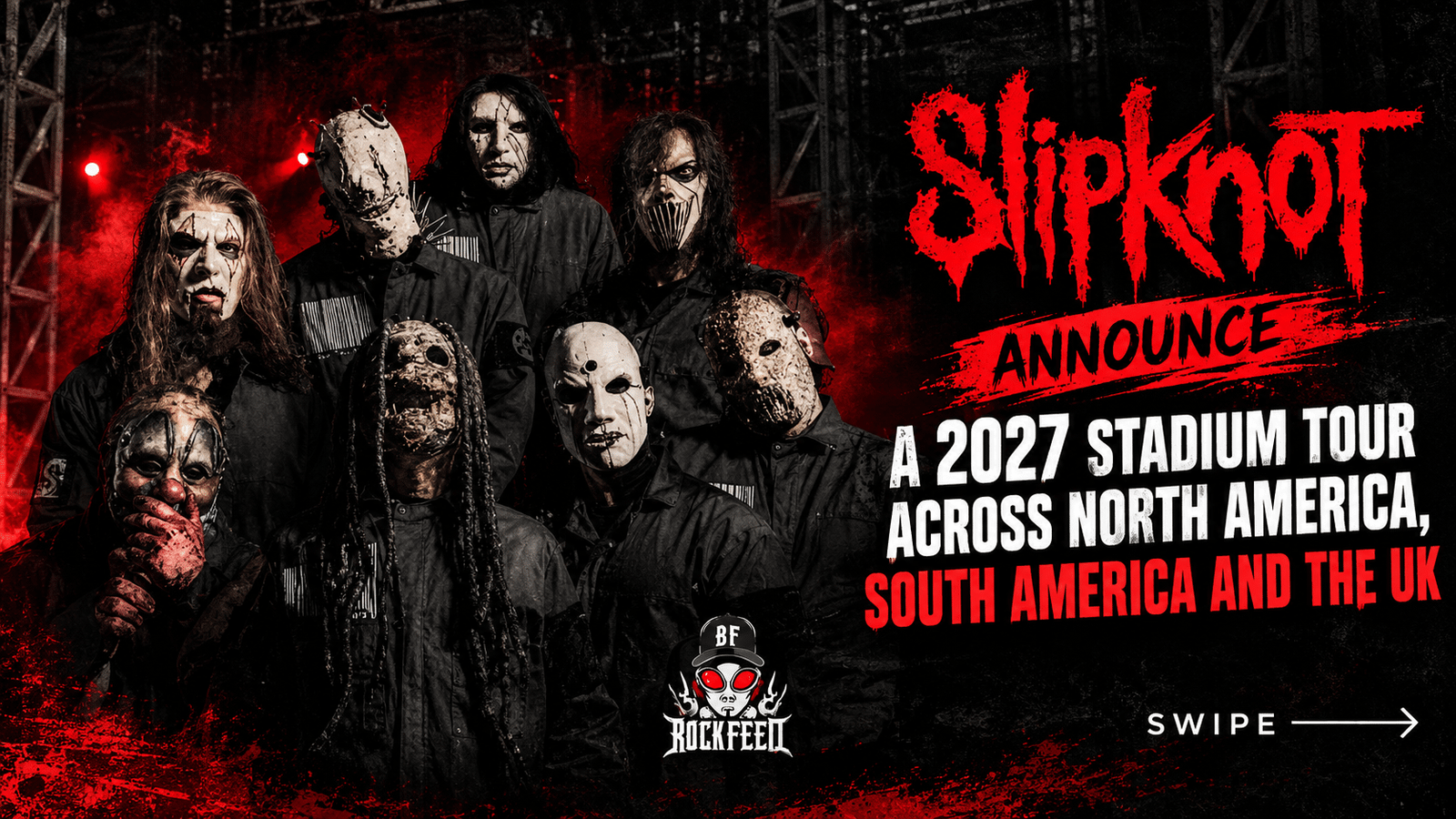 Slipknot tour 2027