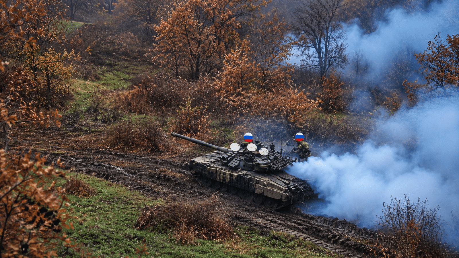 Ukrainian drones destroy Russian tanks